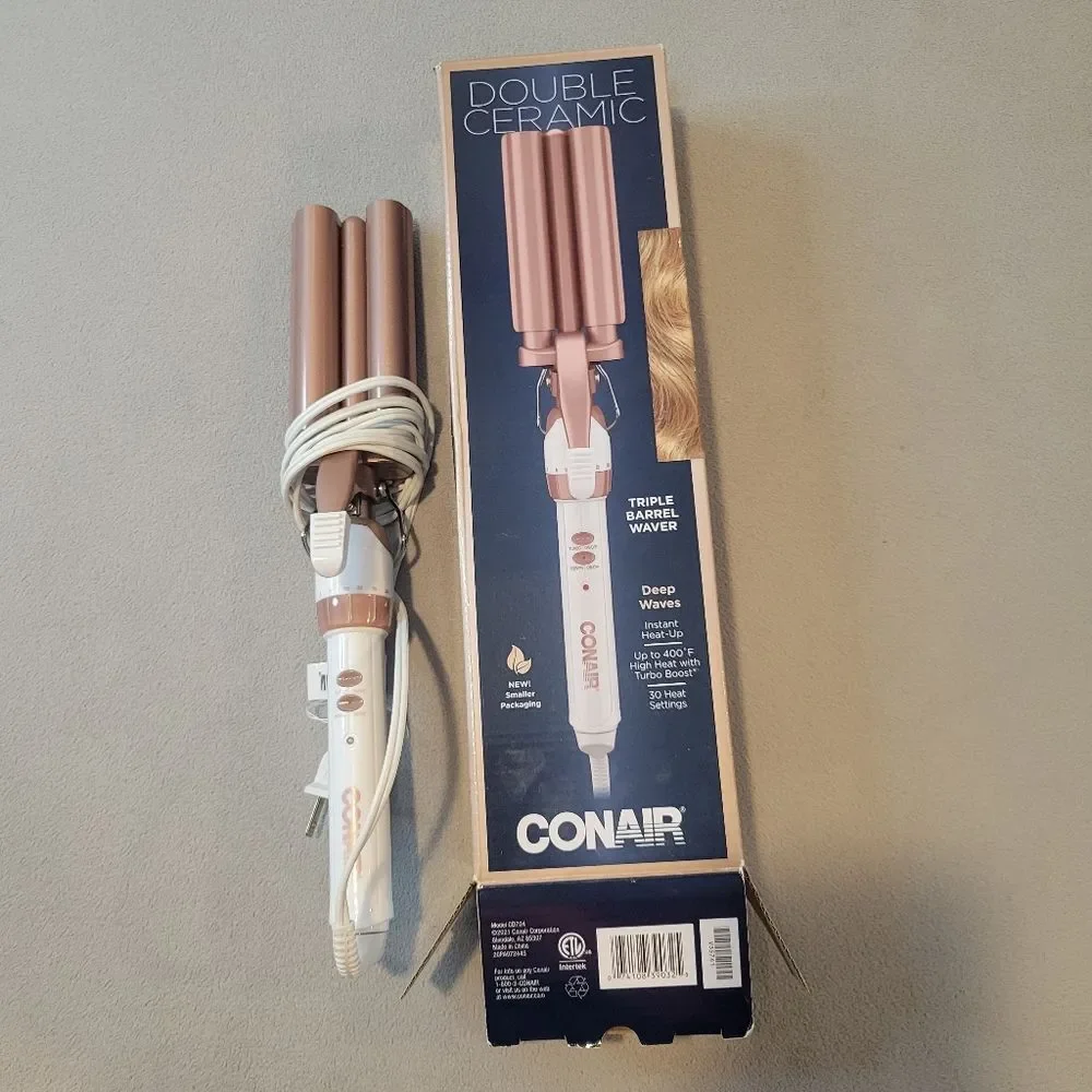 CONAIR Double Ceramic Hair Waver
